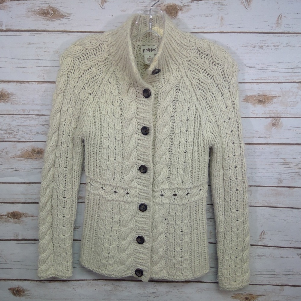 closet CLOSING In Stitches Cardigan m